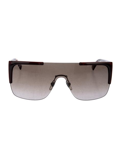 gucci visor sunglasses